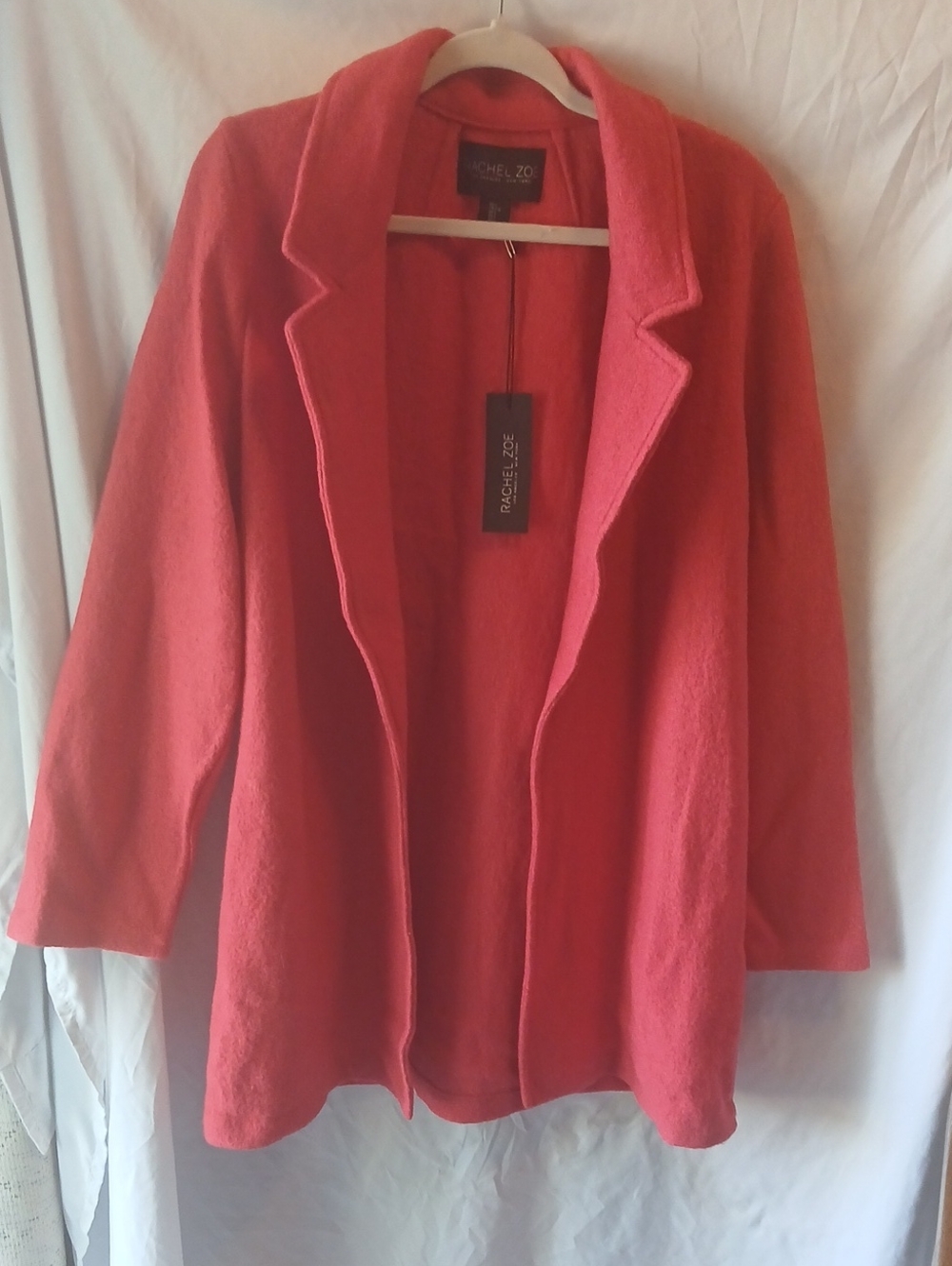 Rachel Zoe Coral Open-Front Blazer Jacket